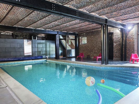 Luxe landhuis in België met een overdekt zwembad