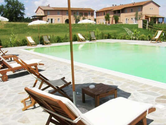 Schwimmbad des Ferienhauses