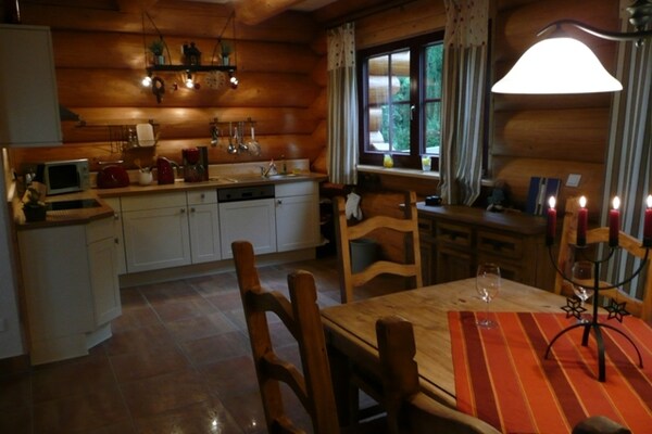 Naturstammhaus - Chalet - Emsetal