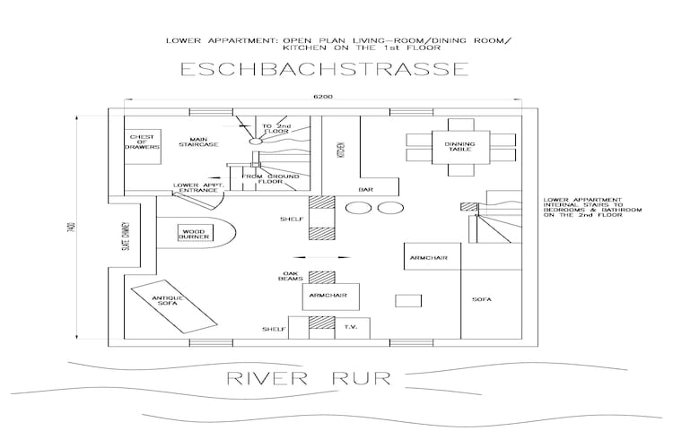 Ferienwohnung Direkt an der Rur (307454), Monschau, Eifel (Nordrhein Westfalen), Nordrhein-Westfalen, Deutschland, Bild 33