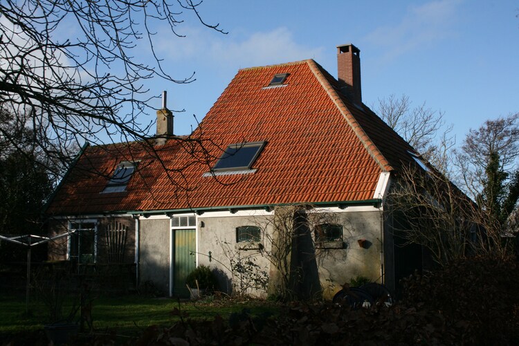 Exterieur vakantiehuis (winter)