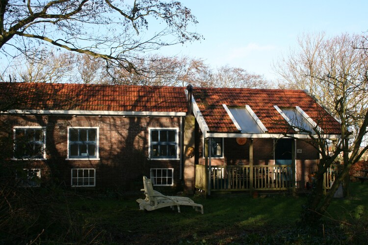 Exterieur vakantiehuis (winter)