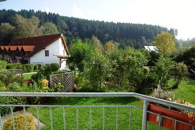 Aussicht vom Ferienhaus (Sommer)