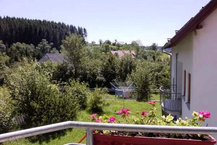 Aussicht vom Ferienhaus (Sommer)