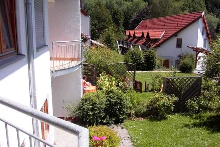 Aussicht vom Ferienhaus (Sommer)