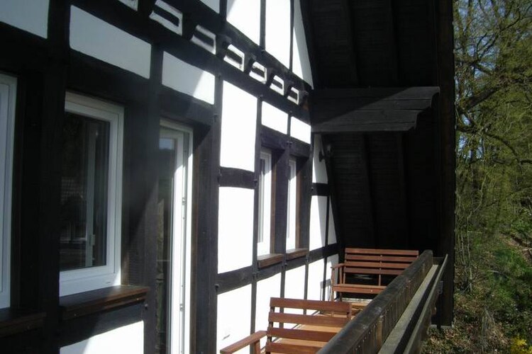 Außenseite Ferienhaus (Sommer)