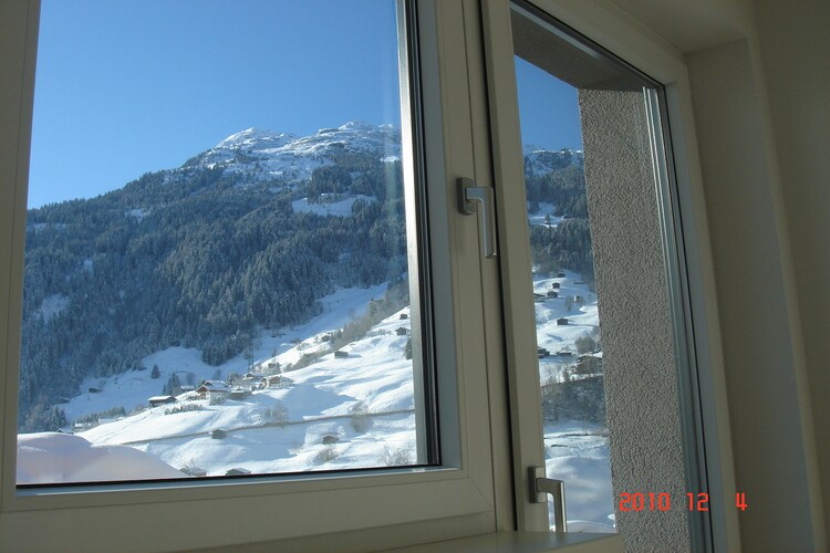 Aussicht vom Ferienhaus (Winter)