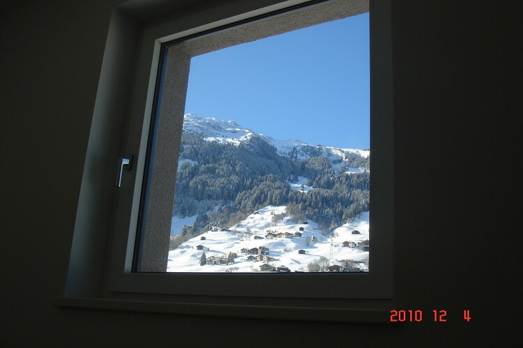 Aussicht vom Ferienhaus (Winter)