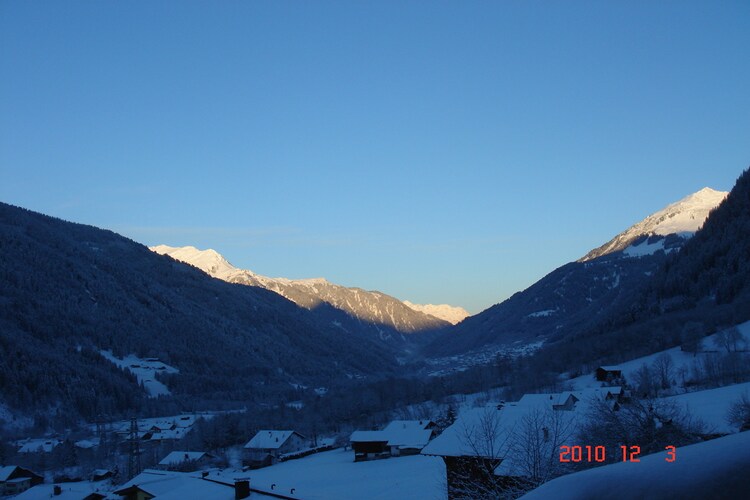 Aussicht vom Ferienhaus (Winter)