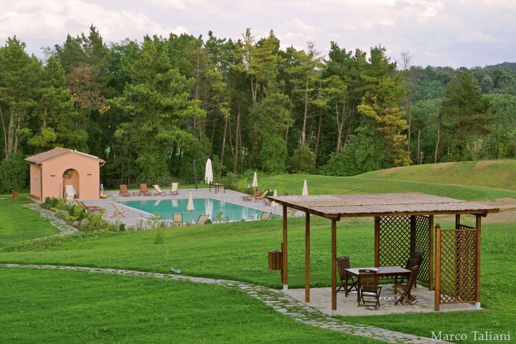 Schwimmbad des Ferienhauses