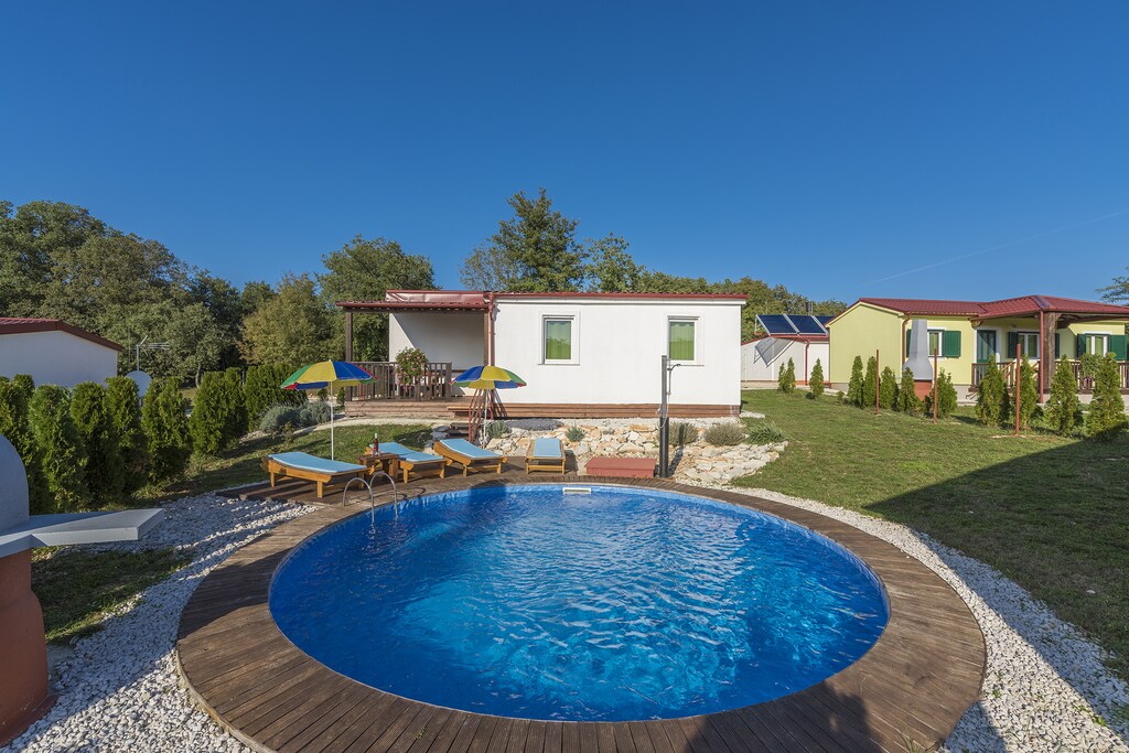 Holiday House With Private Pool No.3 In Holiday Pa - Sveti Lovrec