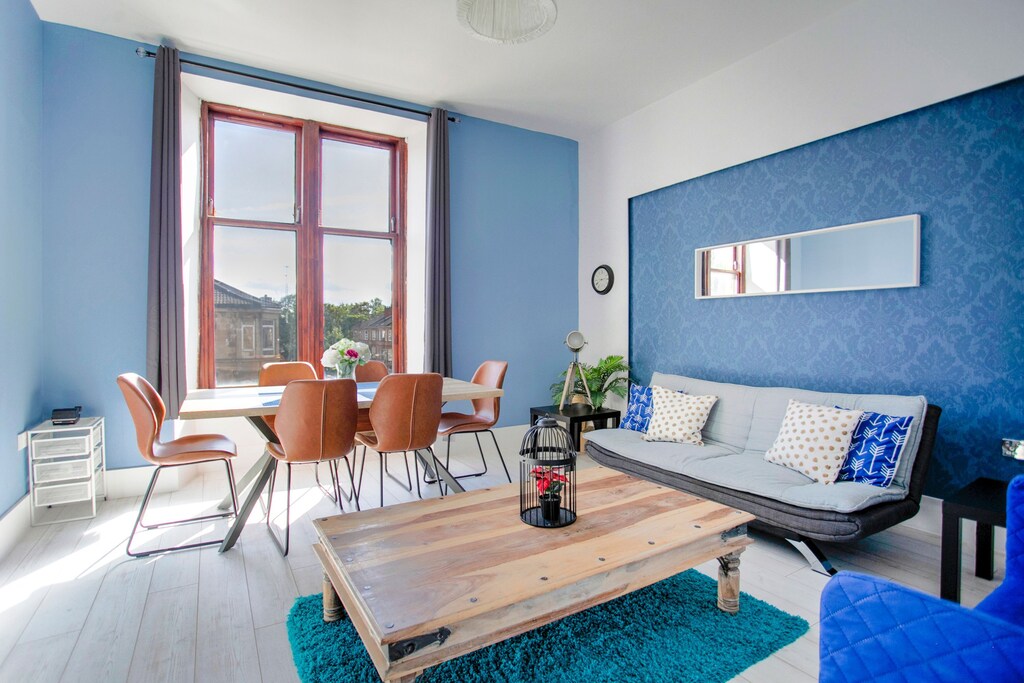 Aangenaam appartement in Glasgow bij het centrum
