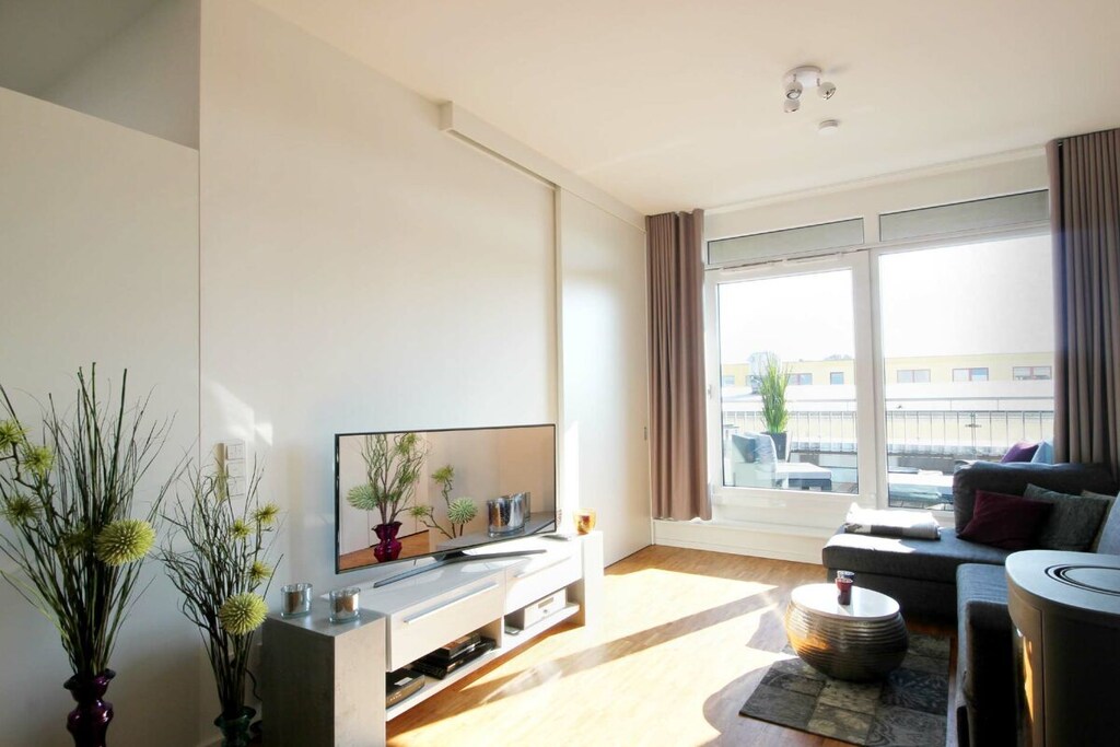 Beachfront penthouse in Binz