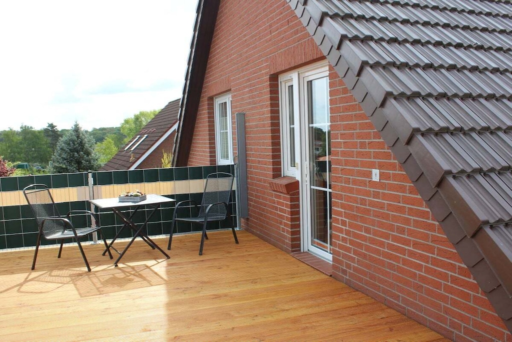 Holiday apartment sun terrace