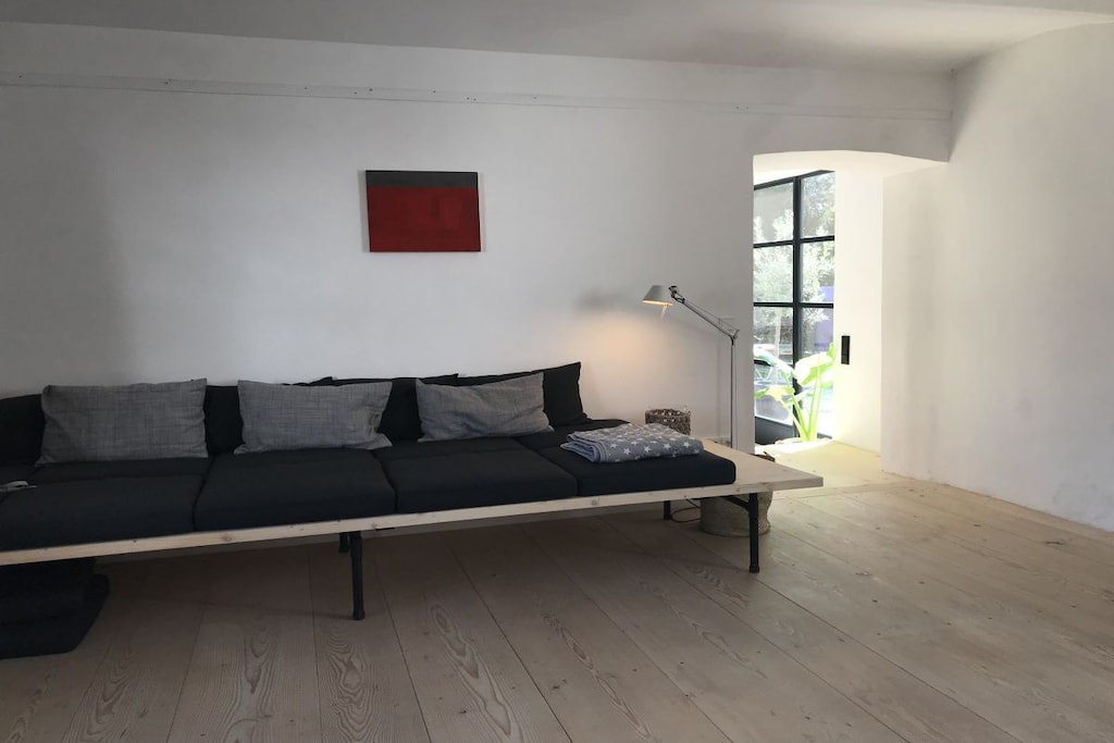 WASCHHAUS Grassau - Het oude wasgebouw van het dorp Grassau - Bijzondere architectuur en sfeer met uitzicht op de bergen