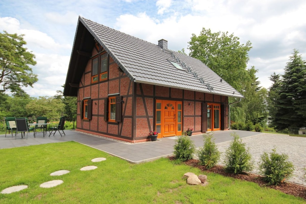 This is a modern retreat