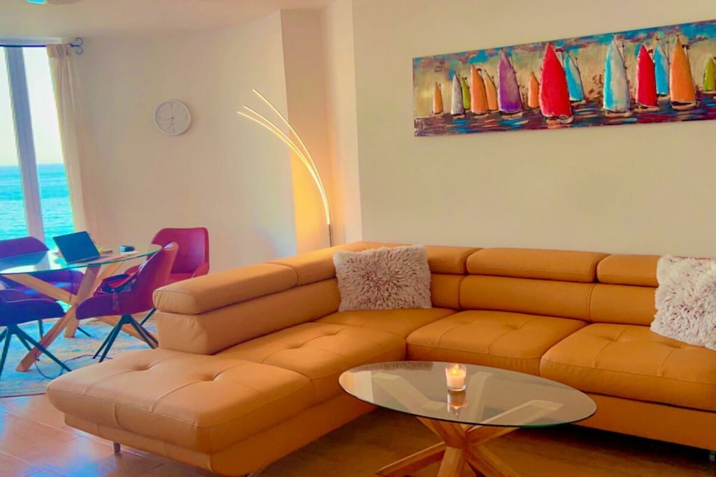 Uitzicht op de oceaan