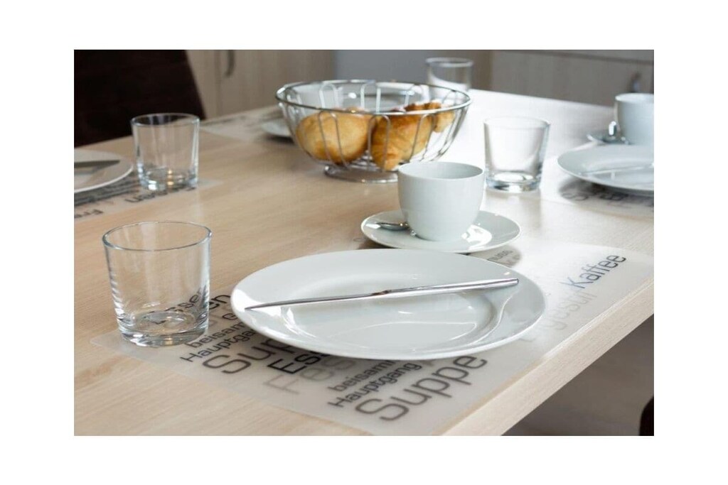 Ground floor: (hallway, Living room(TV, DVD player, radio, CD player, heating), Kitchen(electric kettle, toaster, cooker, coffee machine, oven, dishwasher, fridge, freezer), bedroom(double bed, children\'s bed), bedroom(double bed), bathroom(shower, toilet, hairdryer))\n\nFire Alarm, Internet Access DSL, Vacuum Cleaner, storage, Internet access, tumble dryer, washing machine, balcony(balcony), garden(Lawn), parking, iron, drying cabinet