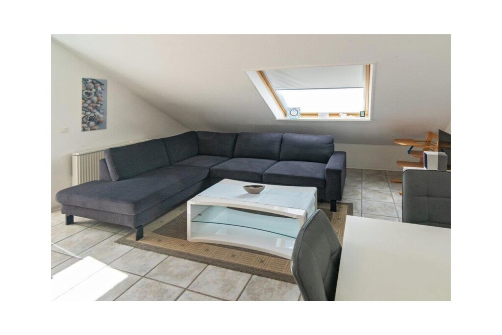 Ground floor: (hallway, Living room(single sofa bed, TV), Kitchen(electric kettle, toaster, cooker, coffee machine, oven, fridge, freezer, dishes and cutlery), bedroom(shower, toilet), bathroom)