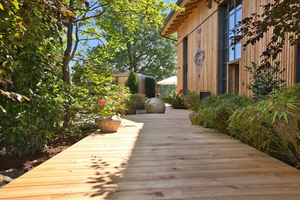 Cabin in Ofterschwang with swimming pool
