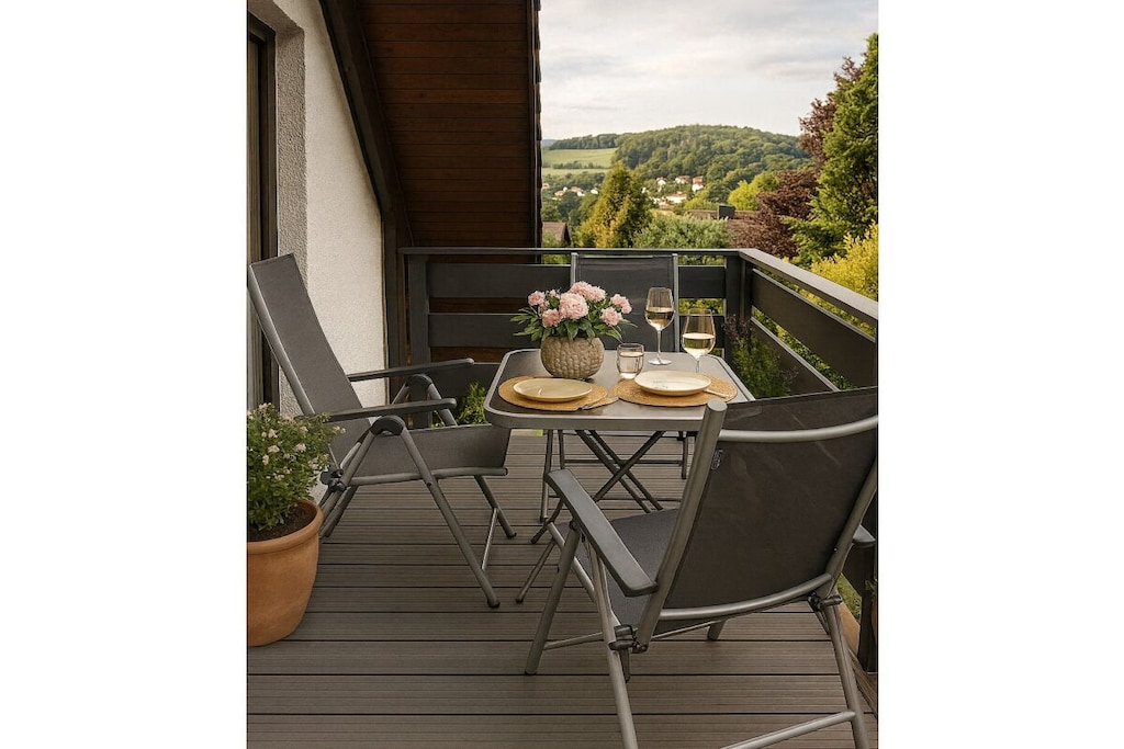 Holiday apartment in Vöhl with swimming pool