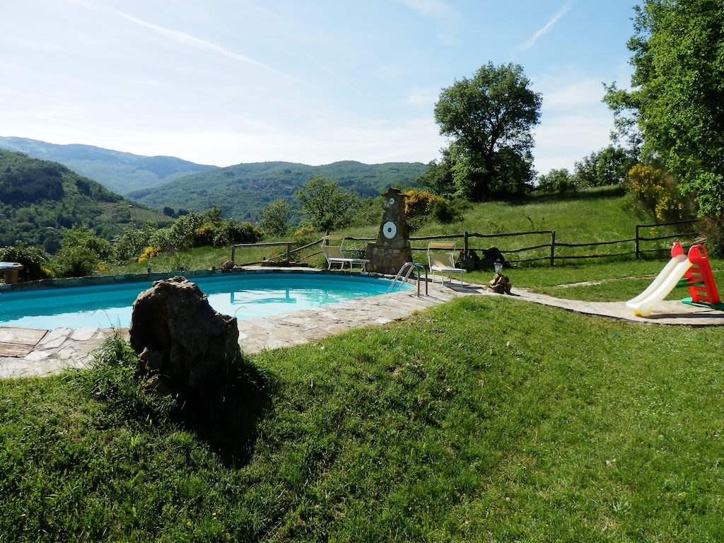 Opvallende boerderij in Ortignano