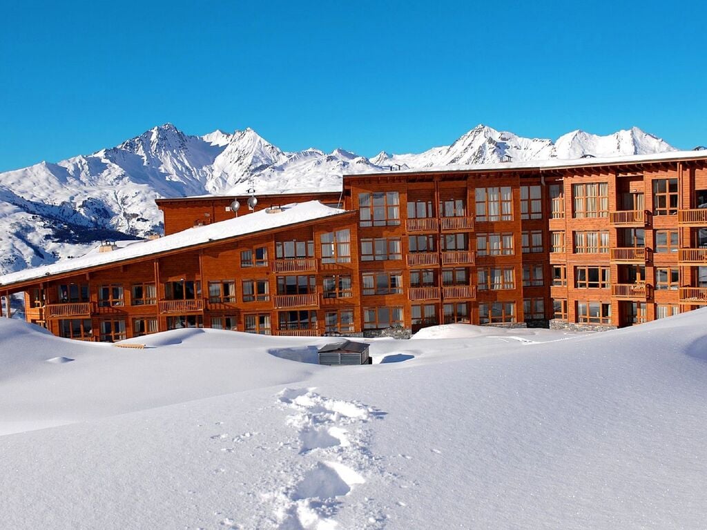 Appartement met uitzicht in skigebied Paradiski