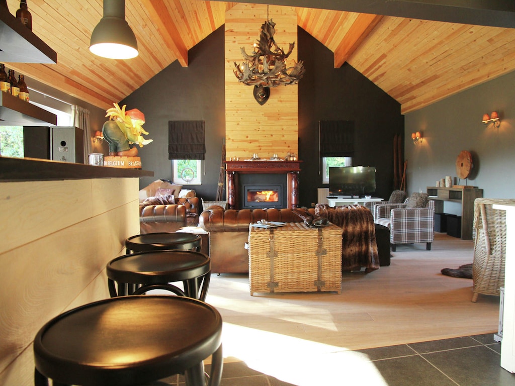 Luxe vakantievilla in Houffalize met een hottub
