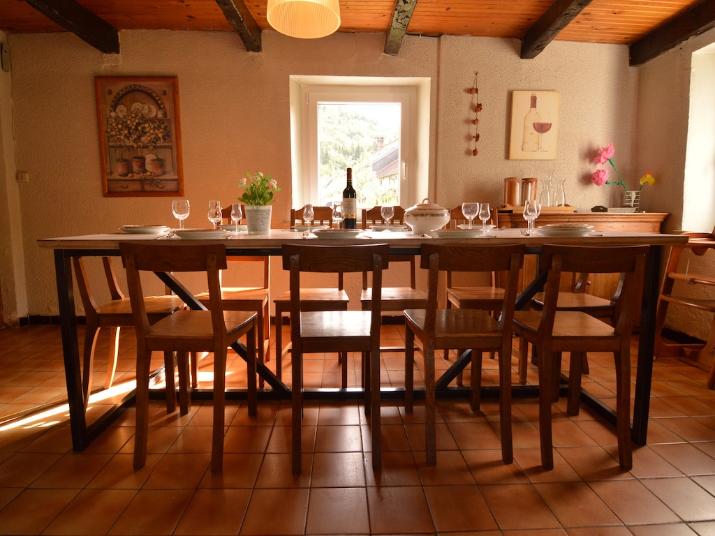 Vakantiehuis met terras in Lotharingen