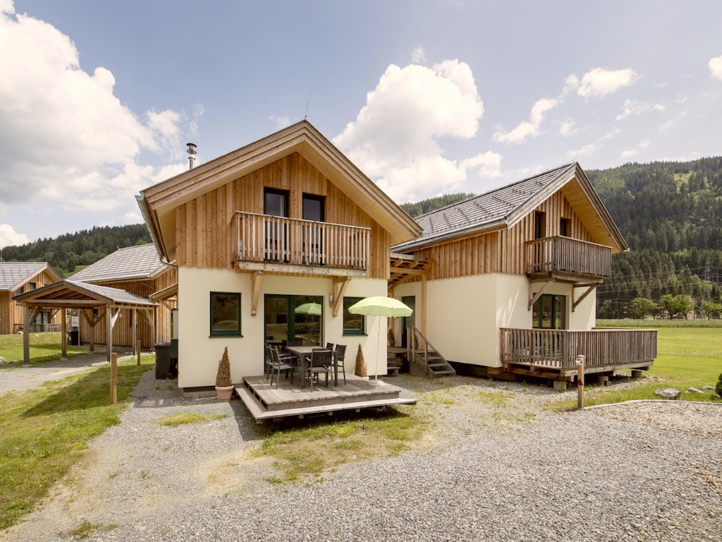 Klassiek chalet met infraroodsauna