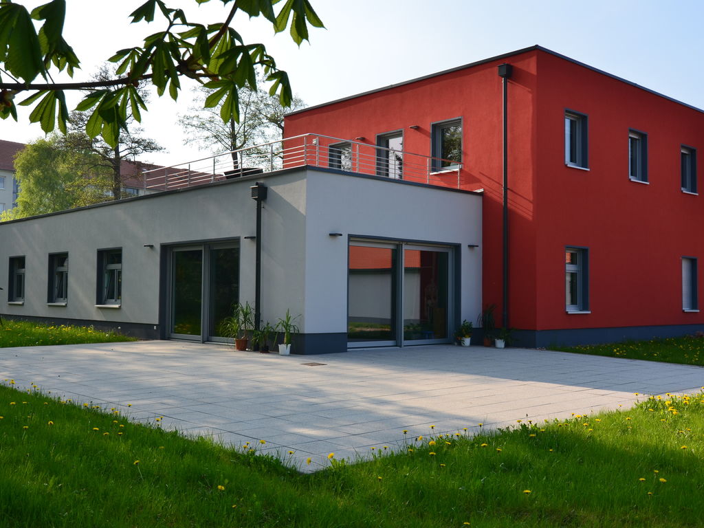 Modern appartement met eigen dakterras in Bad Tabarz in Thüringen