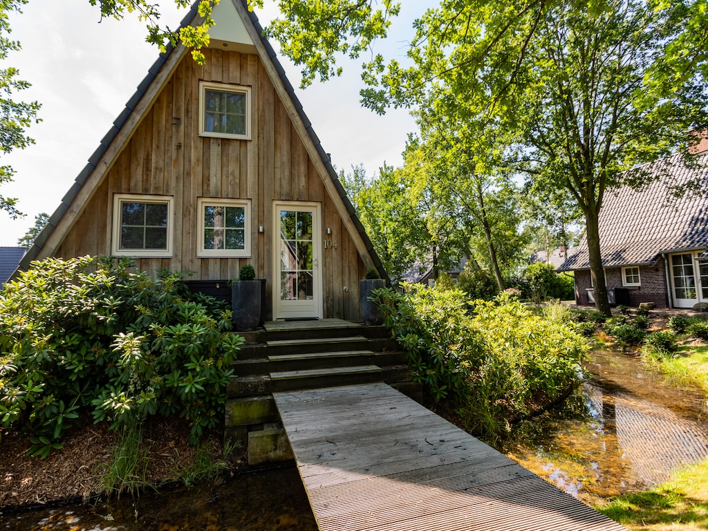 Romantisch huisje met zonnedouche