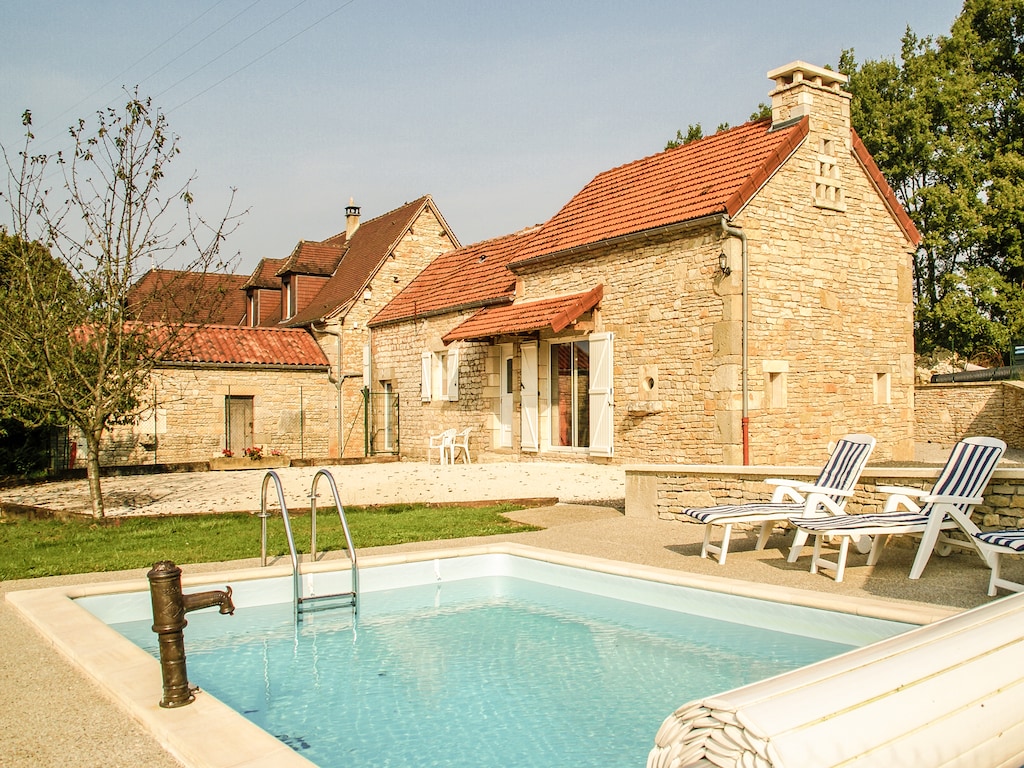Schitterend vakantiehuis met zwembad