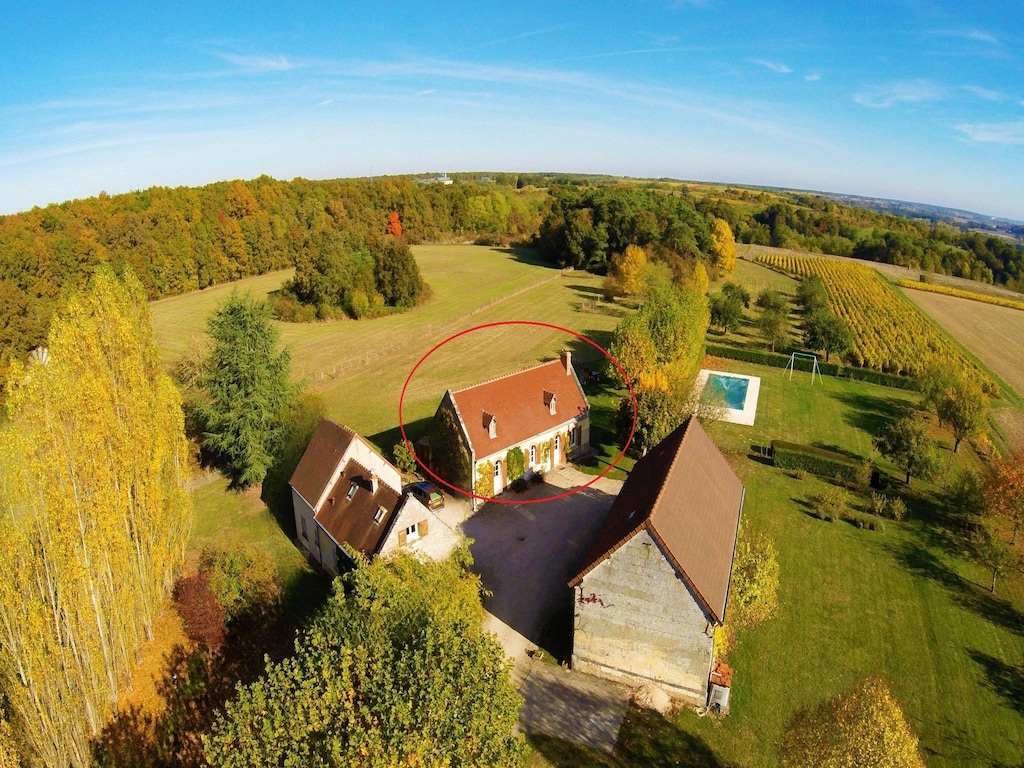 Comfortabel vakantiehuis met zwembad