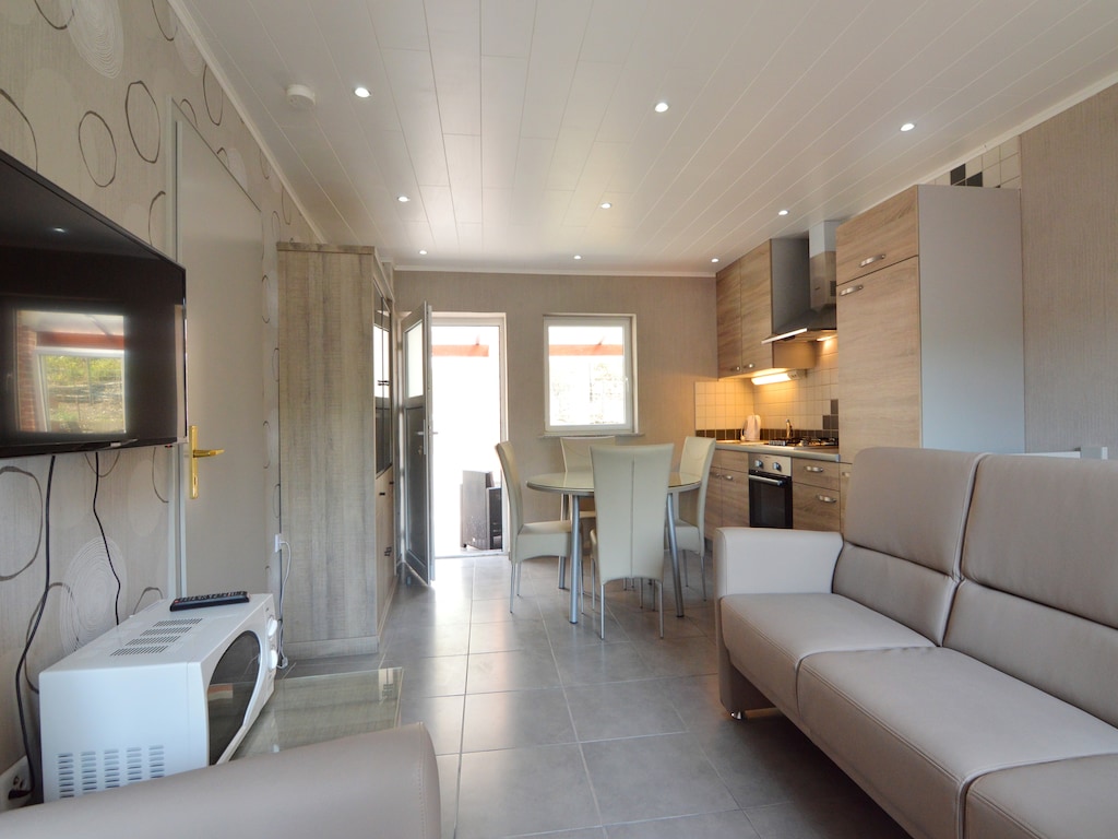 Ruim appartement in Zell met een overdekt terras