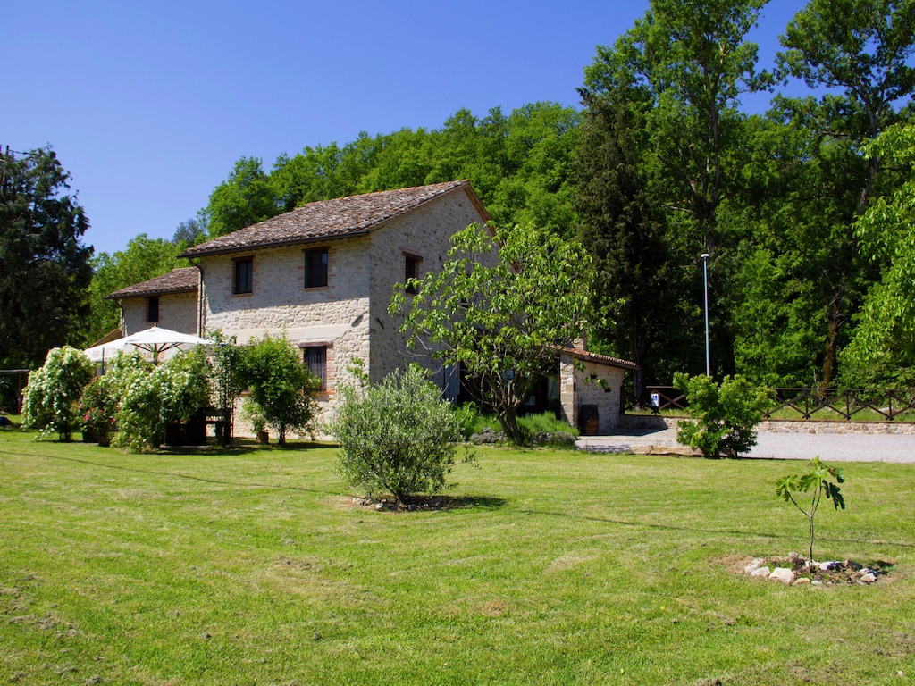 Modernes Ferienhaus mit Garten