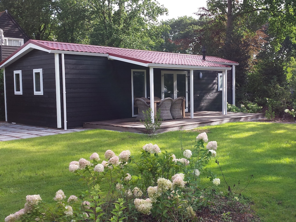 Chalet met tuinzicht bij Amerongse Berg