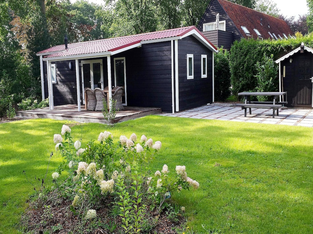 Chalet met tuinzicht bij Amerongse Berg