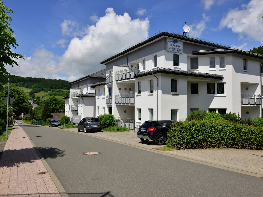 Groot vakantieappartement in Willingen met balkon