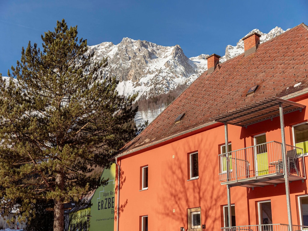 Appartement met uitzicht op de bergen