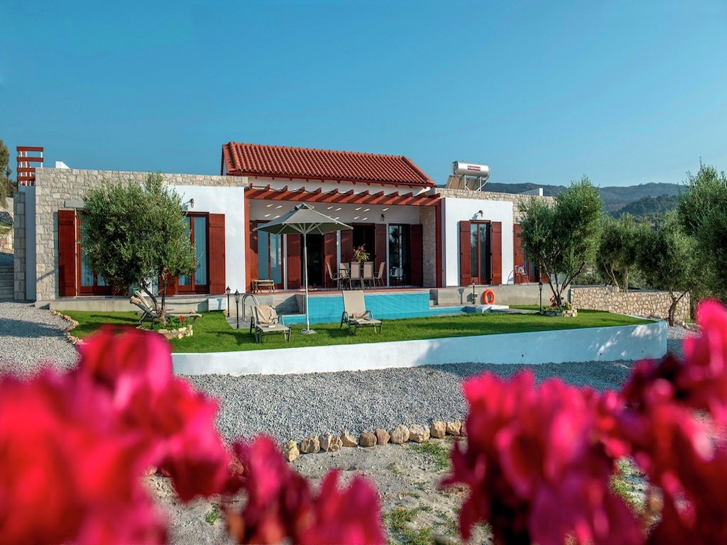 Villa in Arkadi met zwembad bij zee