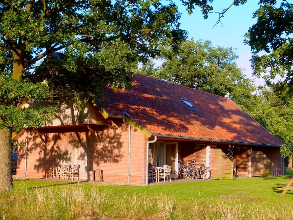 Modernes Ferienhaus in Geesteren mit Terrasse