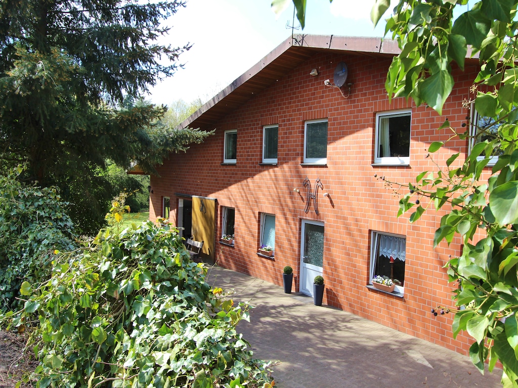 appartement in Kirchdorf met een zwembad en tuin