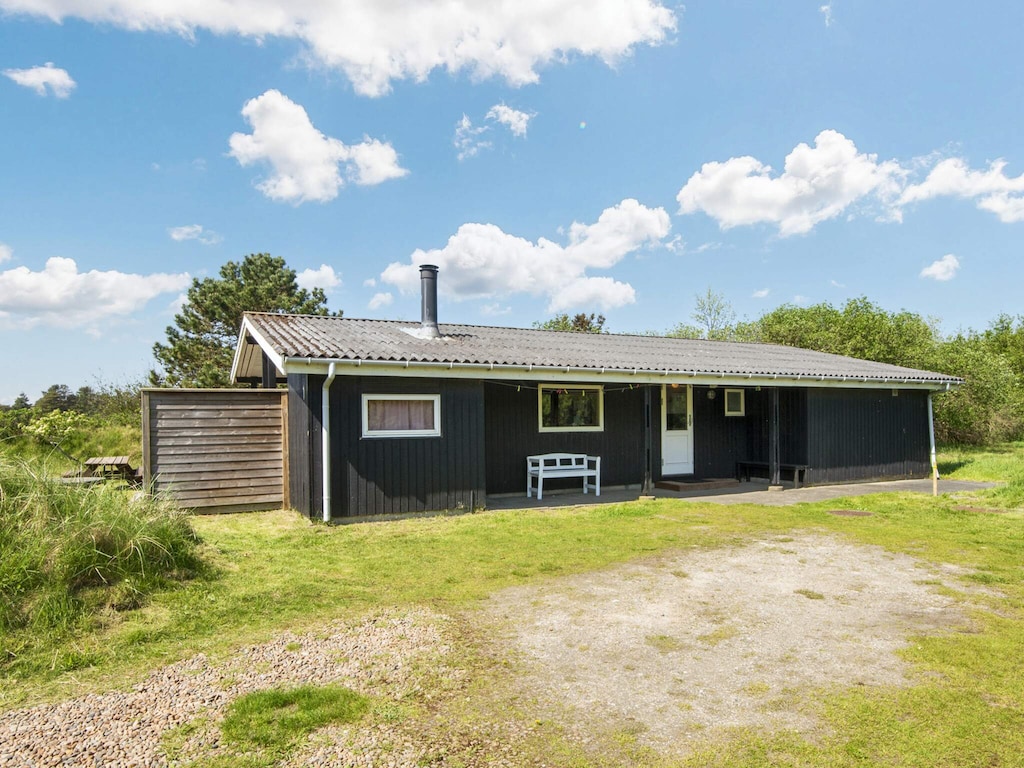 Gezellig saunahuis met barbecue