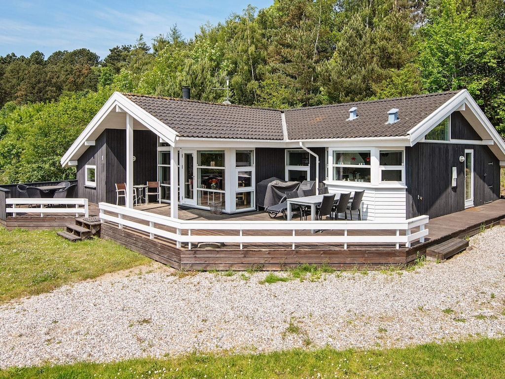 Heerlijk genieten van het strand in Lyngsbaek