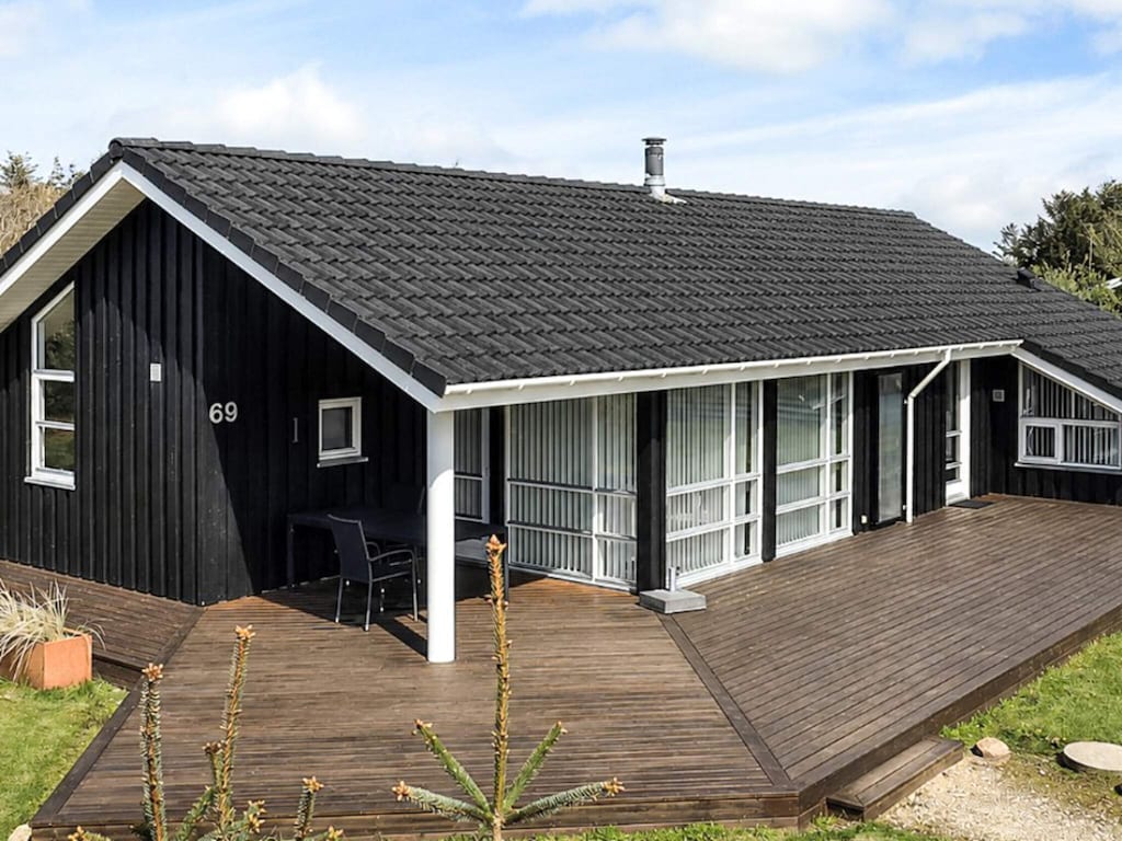 Modern strandverblijf