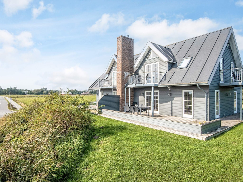 Panoramisch uitzicht op de golfbaan