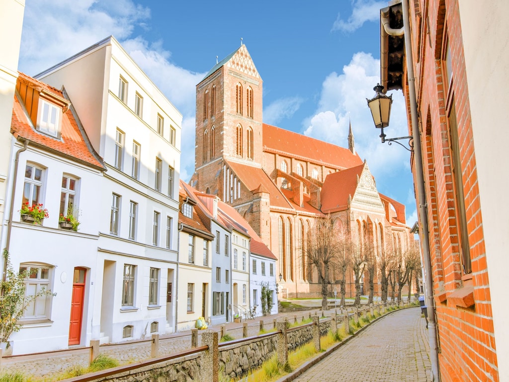 Appartement in Wismar met eigen terras