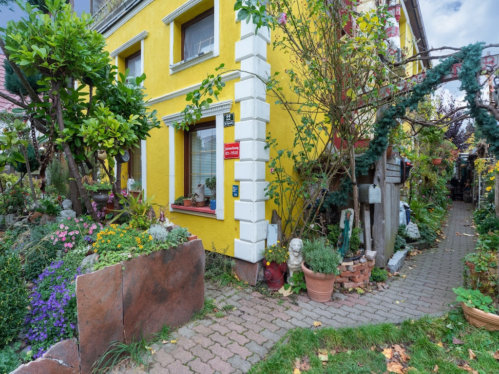 Charmant vakantieappartement in Wismar met tuin