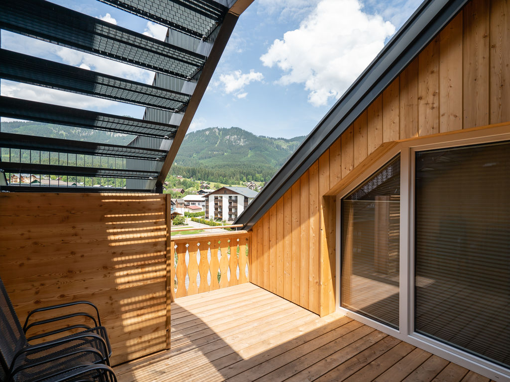 Ruim appartement met gedeelde sauna in Gosau